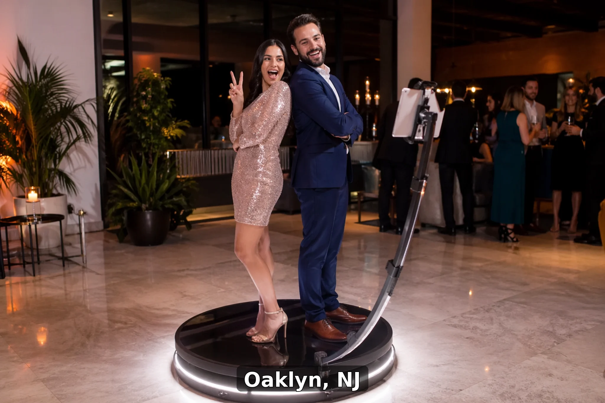 360 Photo Booth Rentals in Oaklyn, New Jersey