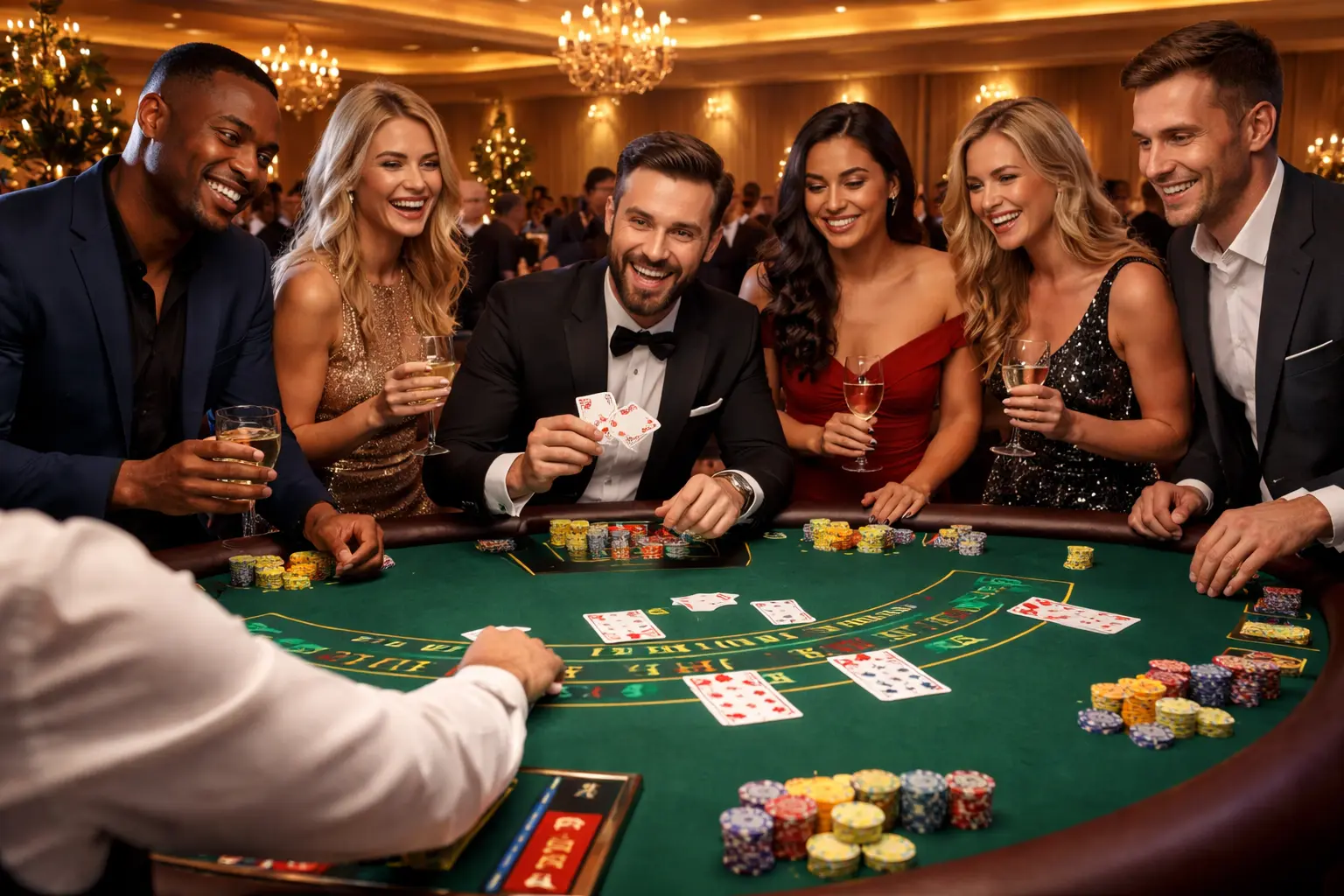 Casino game rentals in Blue Bell PA with professional event setup