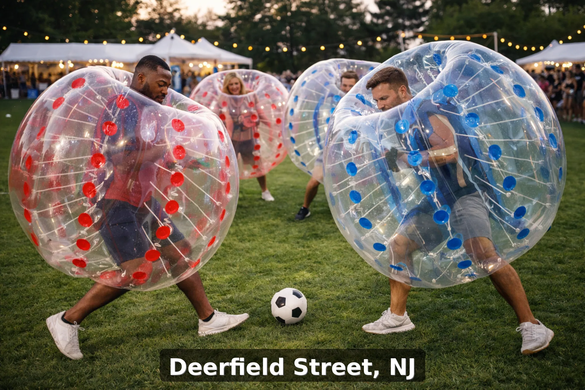 Bump Soccer Rentals in Deerfield Street, New Jersey