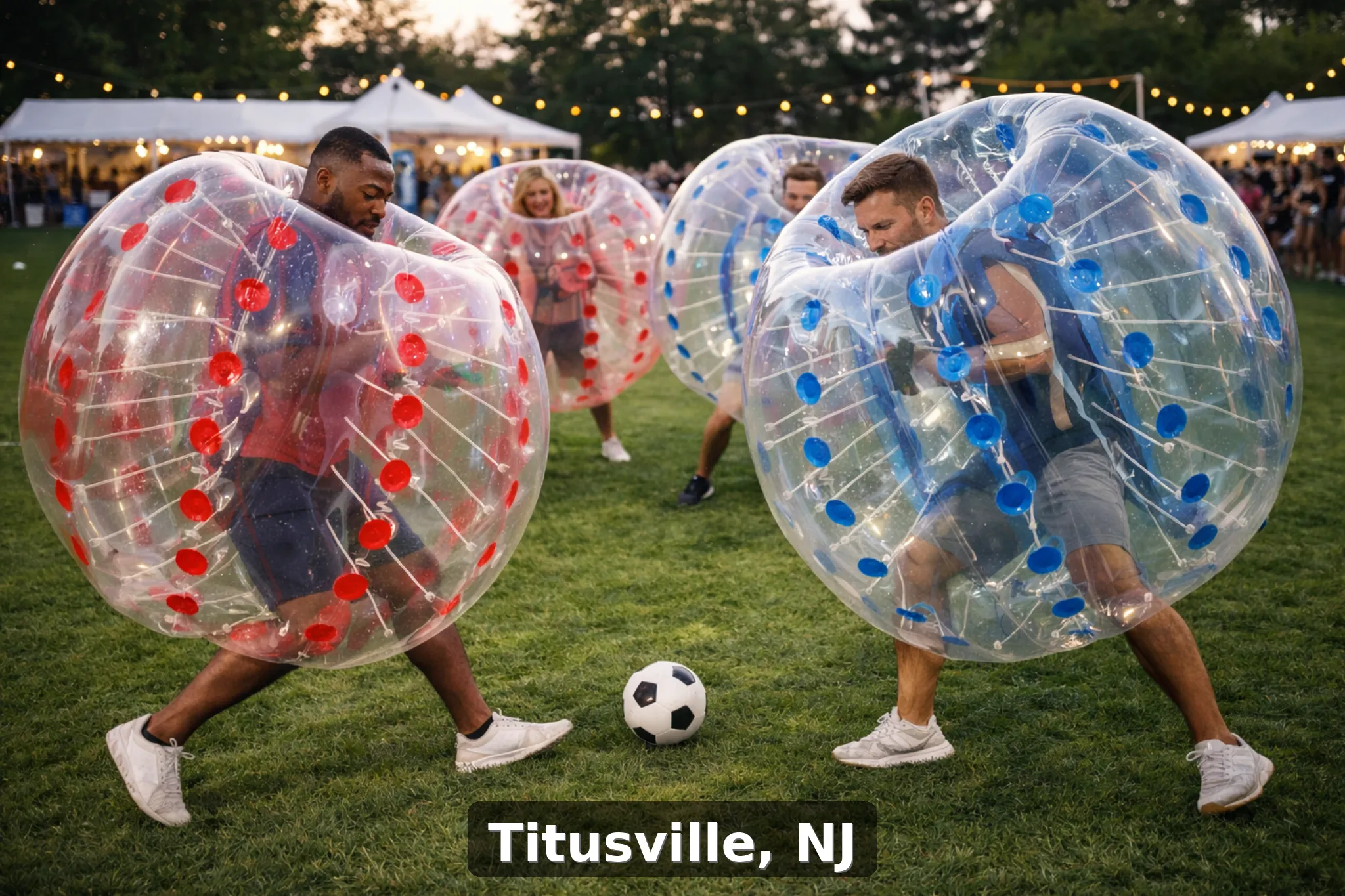 Bump Soccer Rentals in Titusville, New Jersey