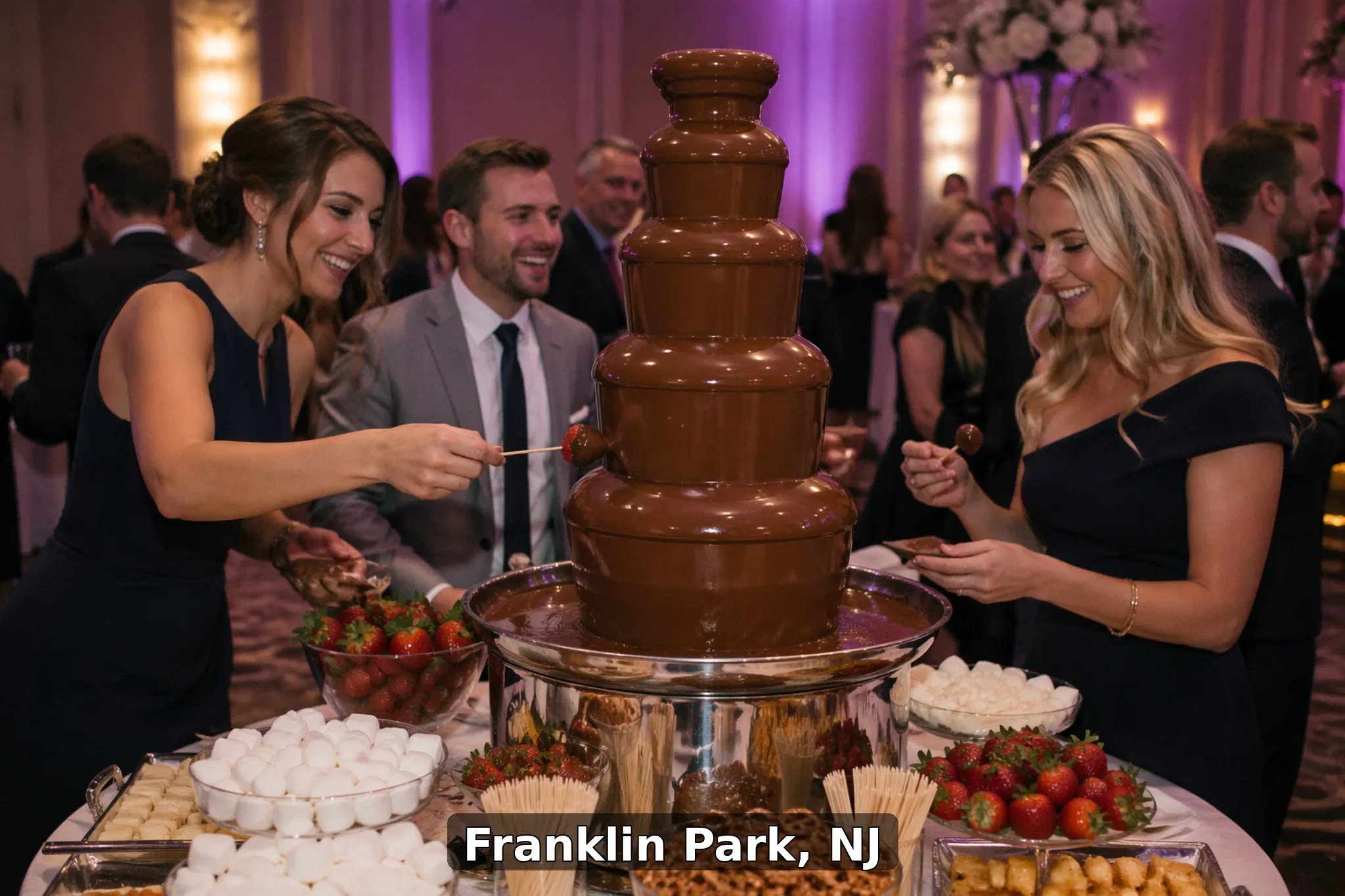 Chocolate Fountain Rentals in Franklin Park, New Jersey