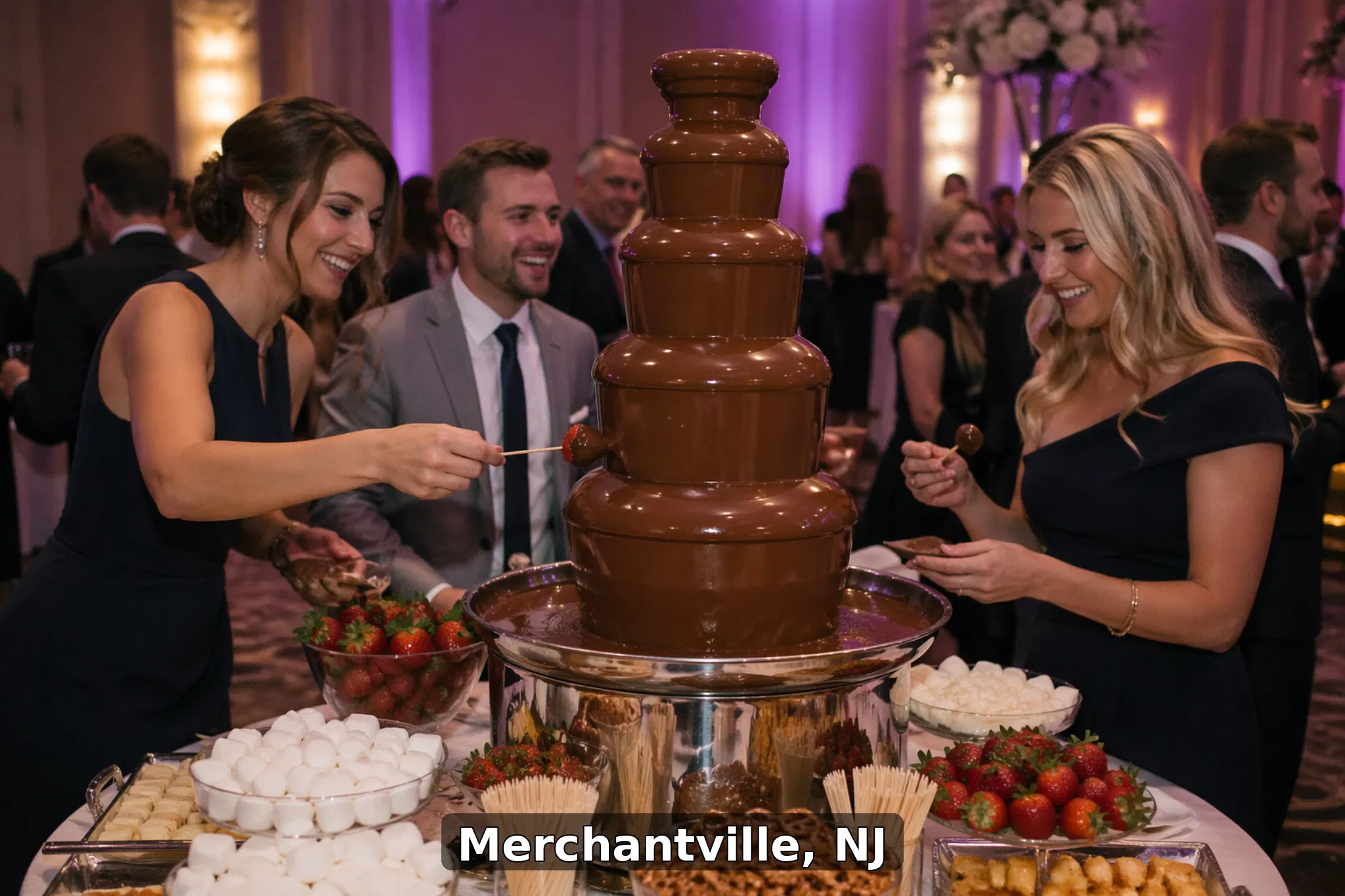 Chocolate Fountain Rentals in Merchantville, New Jersey