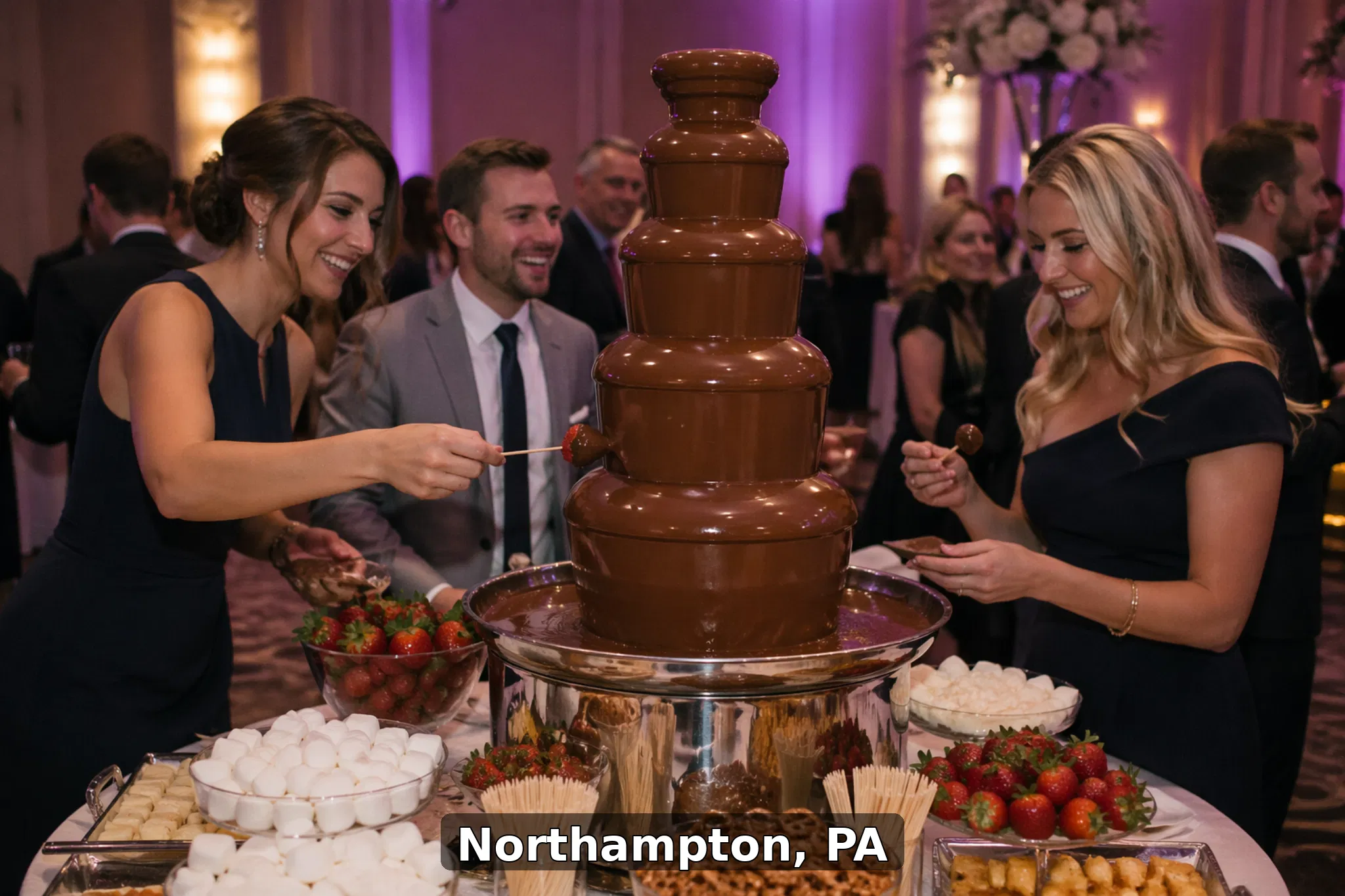 Chocolate Fountain Rentals in Northampton, Pennsylvania