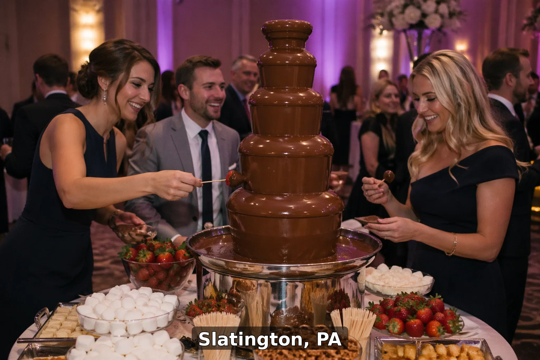 Chocolate Fountain Rentals in Slatington, Pennsylvania