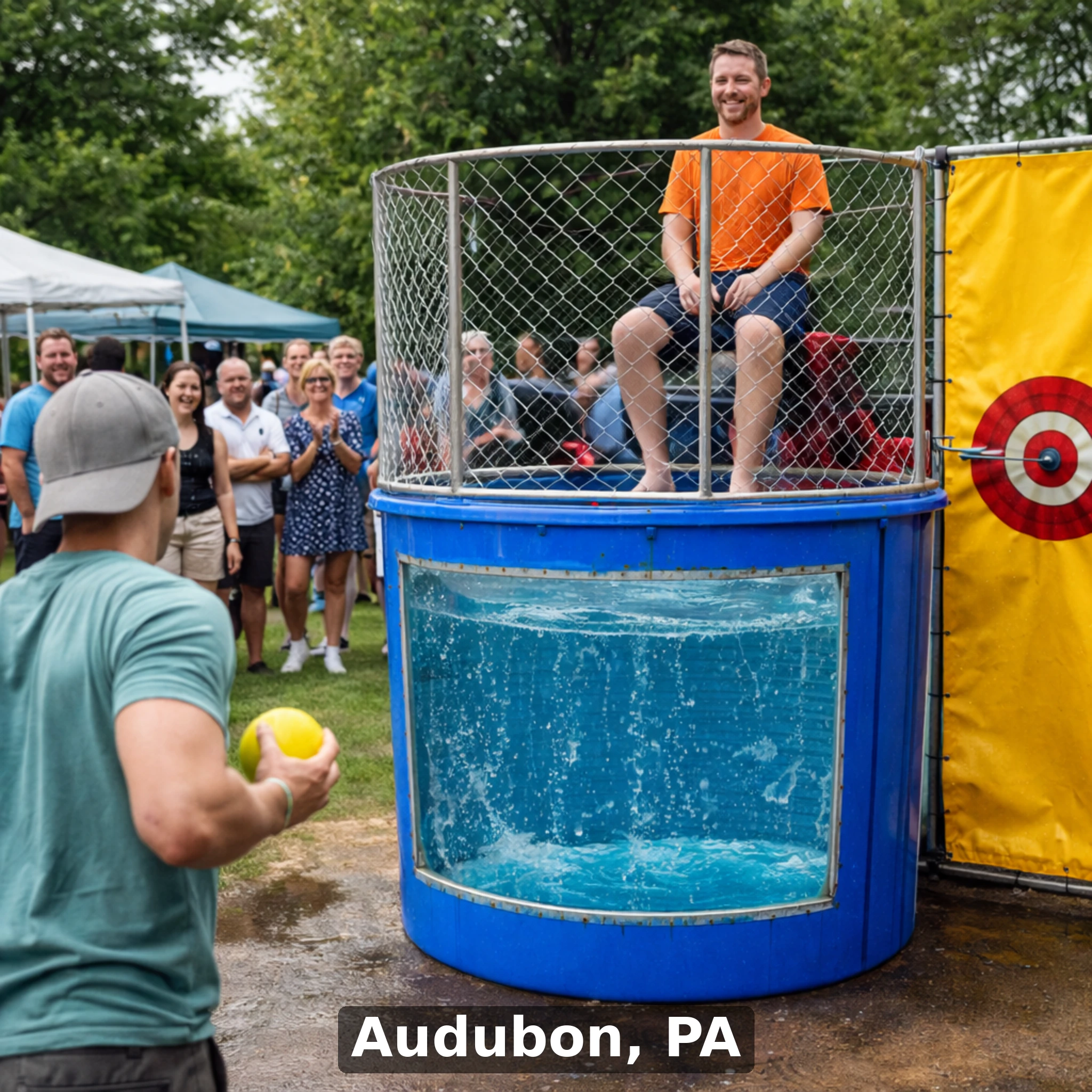 Dunk Tank Rentals in Audubon, Pennsylvania