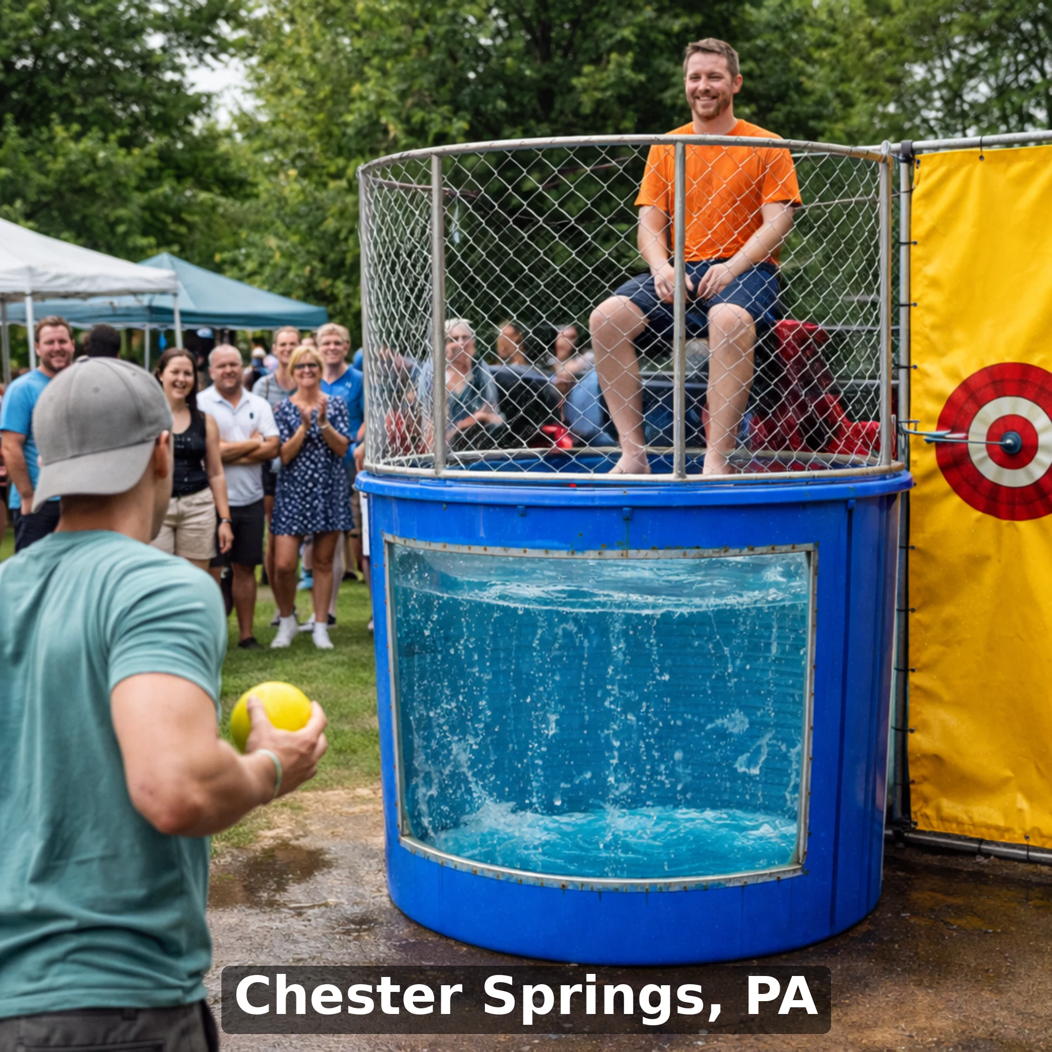 Dunk Tank Rentals in Chester Springs, Pennsylvania