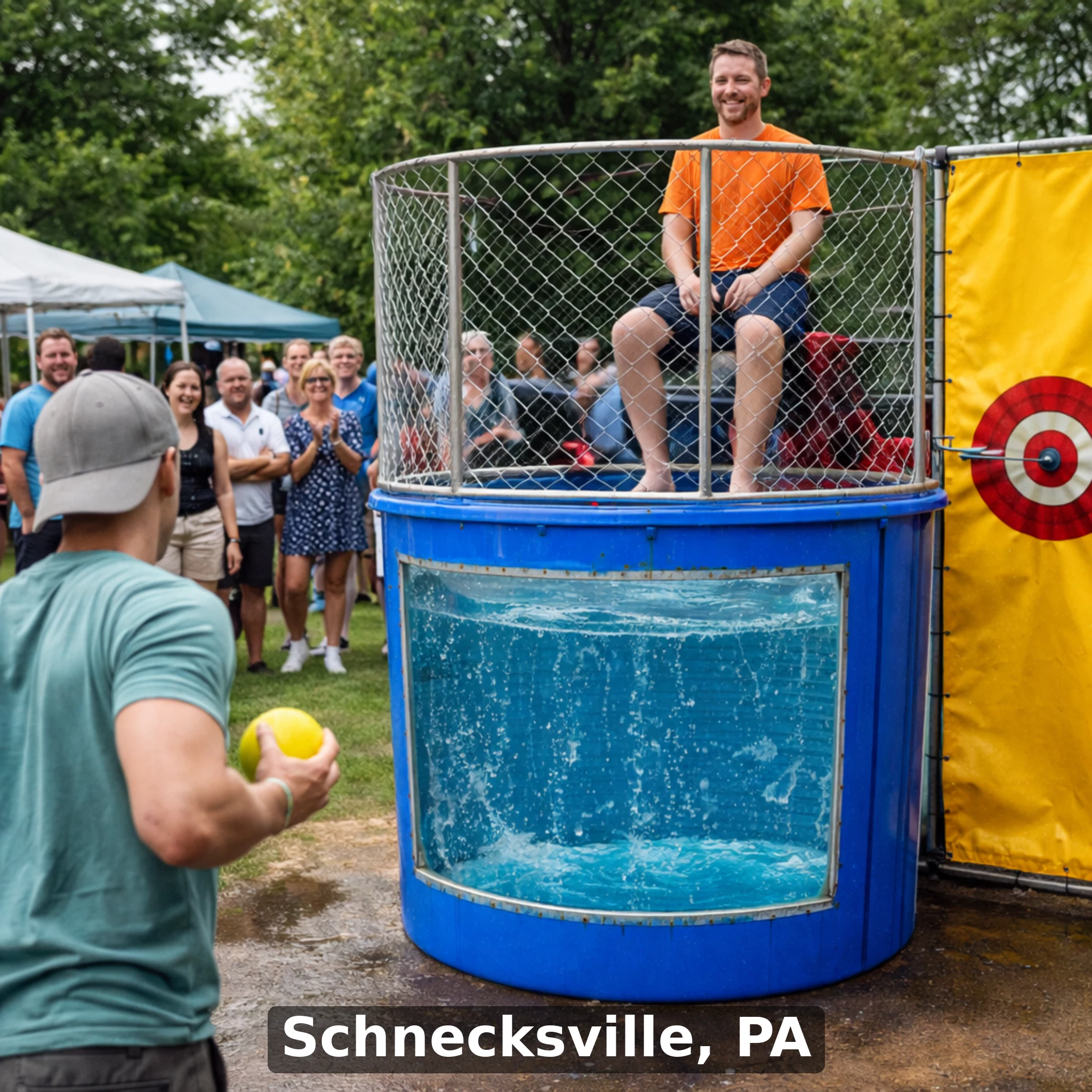Dunk Tank Rentals in Schnecksville, Pennsylvania