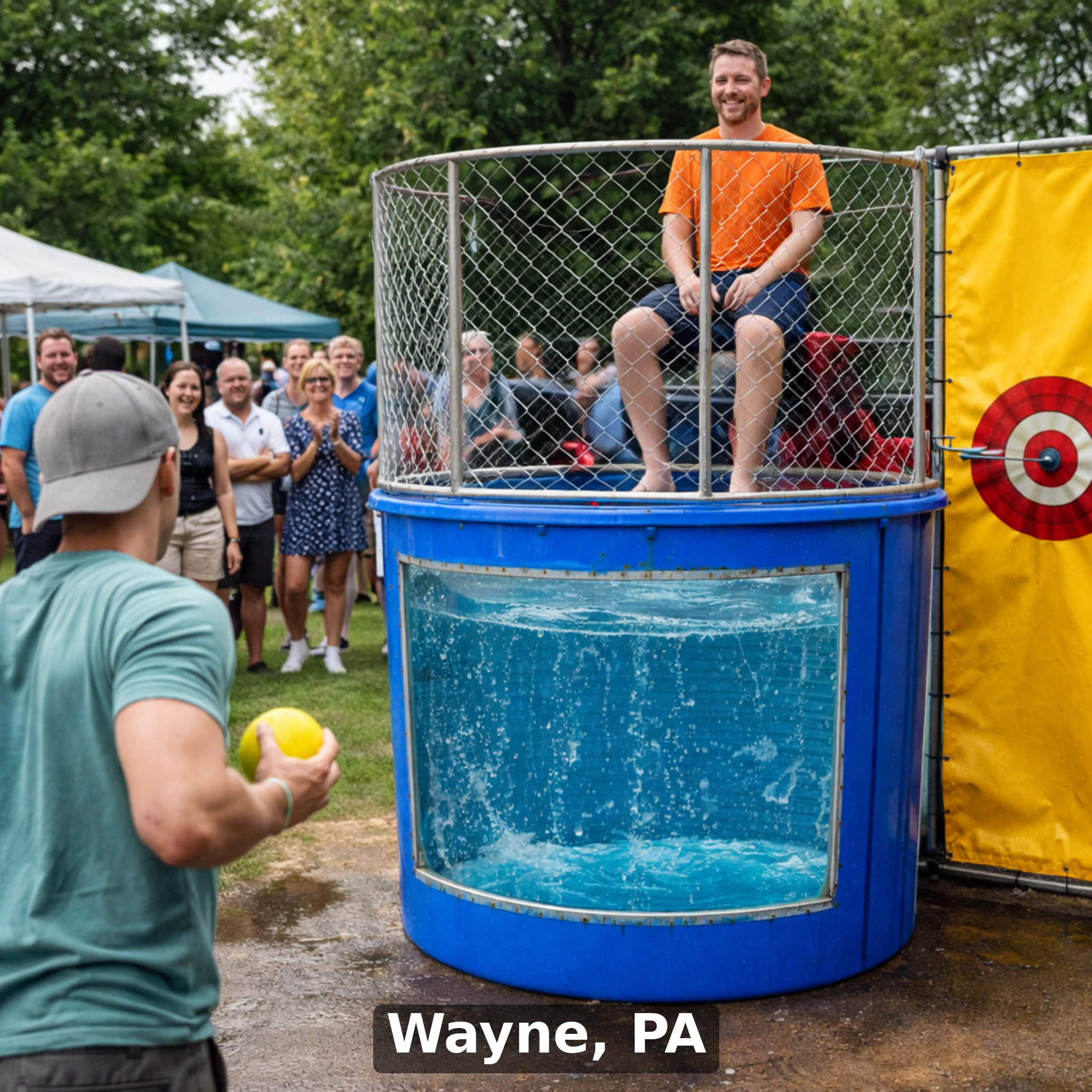 Dunk Tank Rentals in Wayne, Pennsylvania