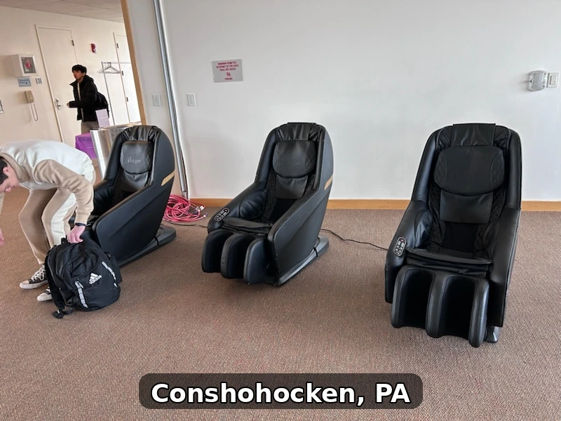 Massage Chair Rentals in Conshohocken, Pennsylvania