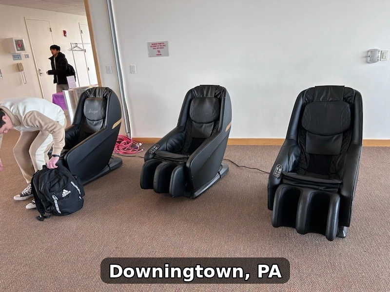 Massage Chair Rentals in Downingtown, Pennsylvania
