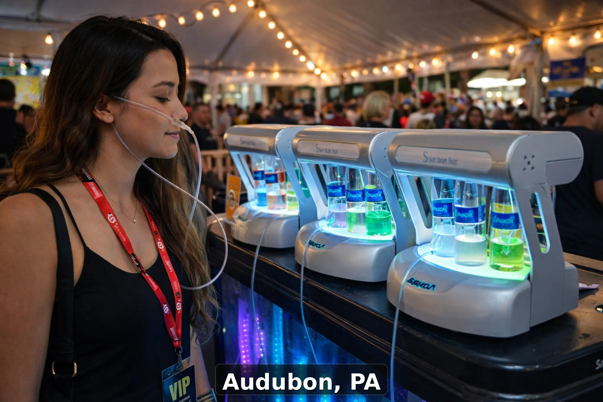 Oxygen Bar Rentals in Audubon, Pennsylvania
