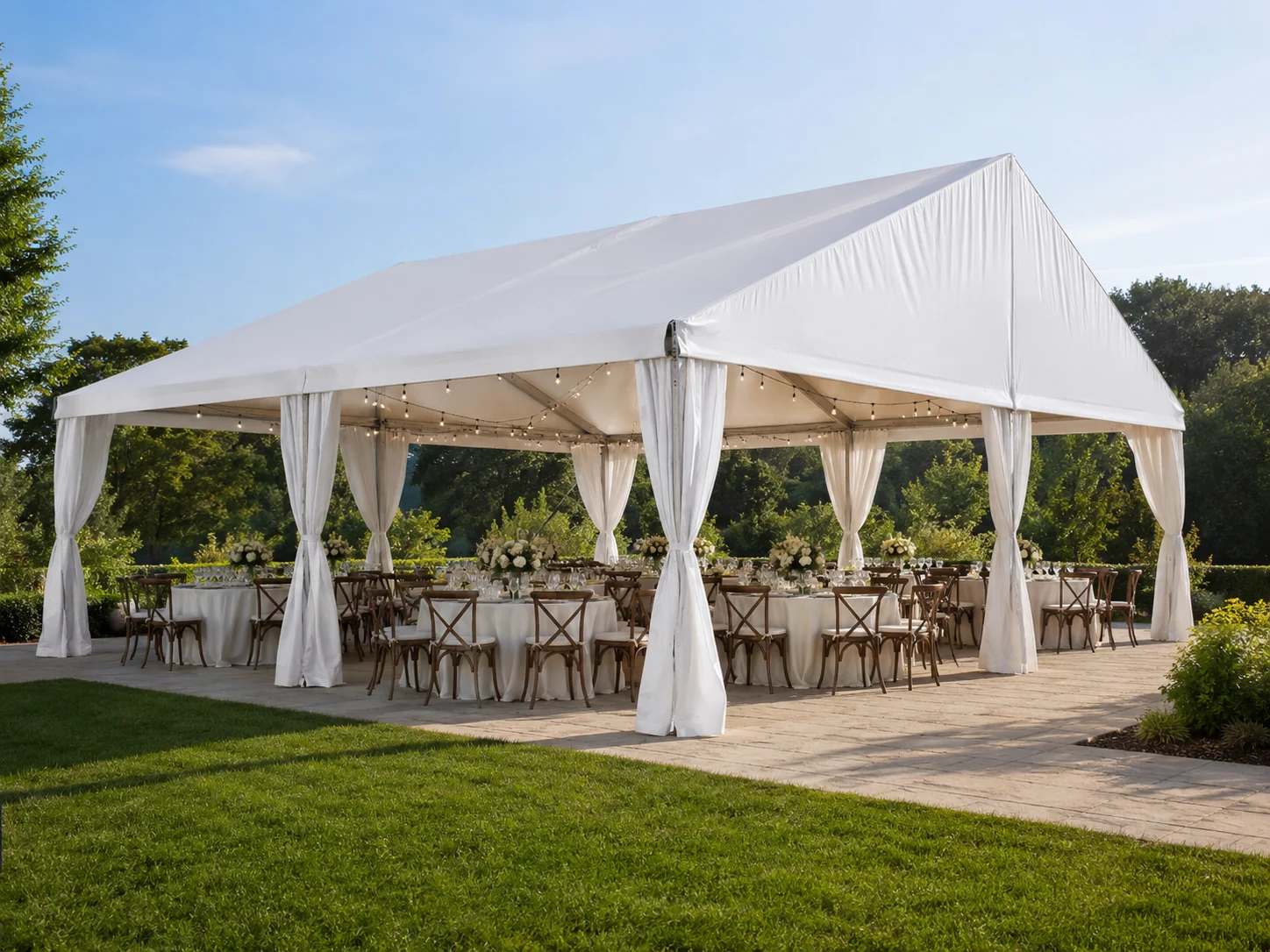 Frame tent rental for outdoor events in Philadelphia PA