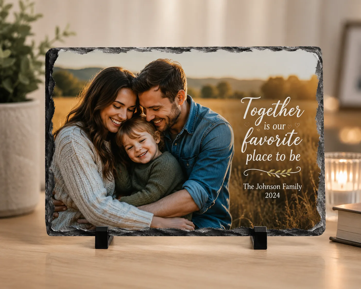Custom Photo Slate