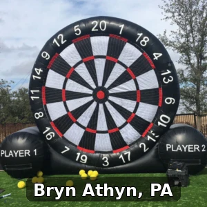 Giant Soccer Dart Rentals in Bryn Athyn, Pennsylvania