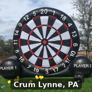 Giant Soccer Dart Rentals in Crum Lynne, Pennsylvania