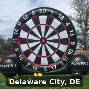 Giant Soccer Dart Rentals in Delaware City, Delaware