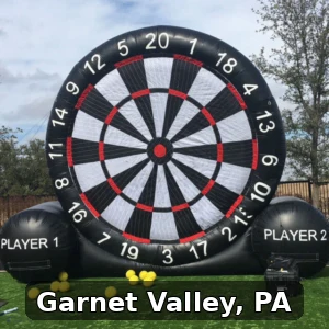 Giant Soccer Dart Rentals in Garnet Valley, Pennsylvania