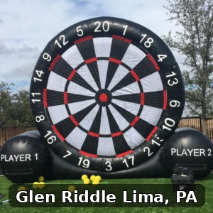 Giant Soccer Dart Rentals in Glen Riddle Lima, Pennsylvania