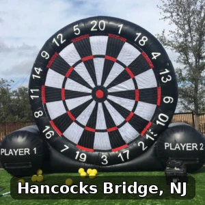 Giant Soccer Dart Rentals in Hancocks Bridge, New Jersey