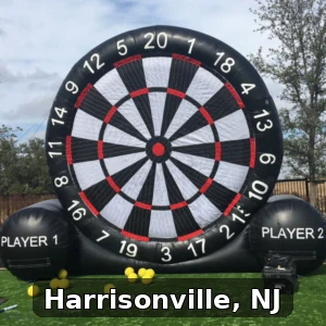 Giant Soccer Dart Rentals in Harrisonville, New Jersey