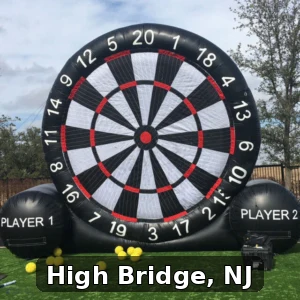 Giant Soccer Dart Rentals in High Bridge, New Jersey