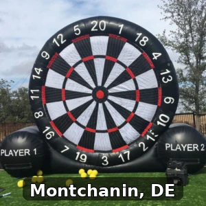 Giant Soccer Dart Rentals in Montchanin, Delaware