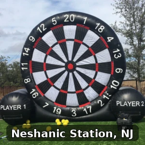 Giant Soccer Dart Rentals in Neshanic Station, New Jersey