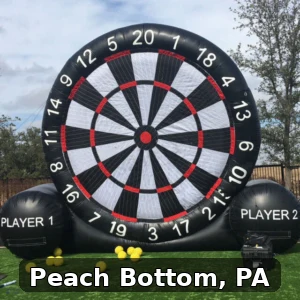 Giant Soccer Dart Rentals in Peach Bottom, Pennsylvania