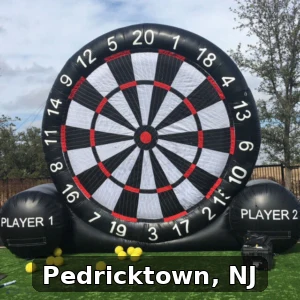 Giant Soccer Dart Rentals in Pedricktown, New Jersey