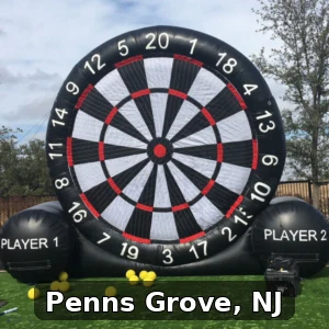 Giant Soccer Dart Rentals in Penns Grove, New Jersey