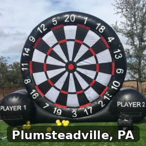 Giant Soccer Dart Rentals in Plumsteadville, Pennsylvania