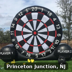 Giant Soccer Dart Rentals in Princeton Junction, New Jersey
