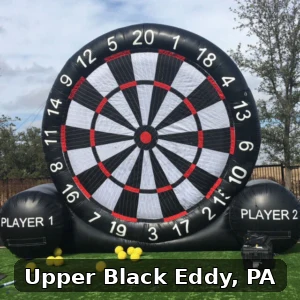 Giant Soccer Dart Rentals in Upper Black Eddy, Pennsylvania