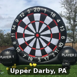 Giant Soccer Dart Rentals in Upper Darby, Pennsylvania
