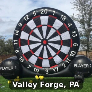Giant Soccer Dart Rentals in Valley Forge, Pennsylvania