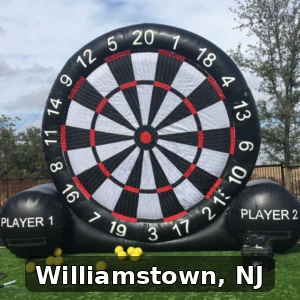 Giant Soccer Dart Rentals in Williamstown, New Jersey