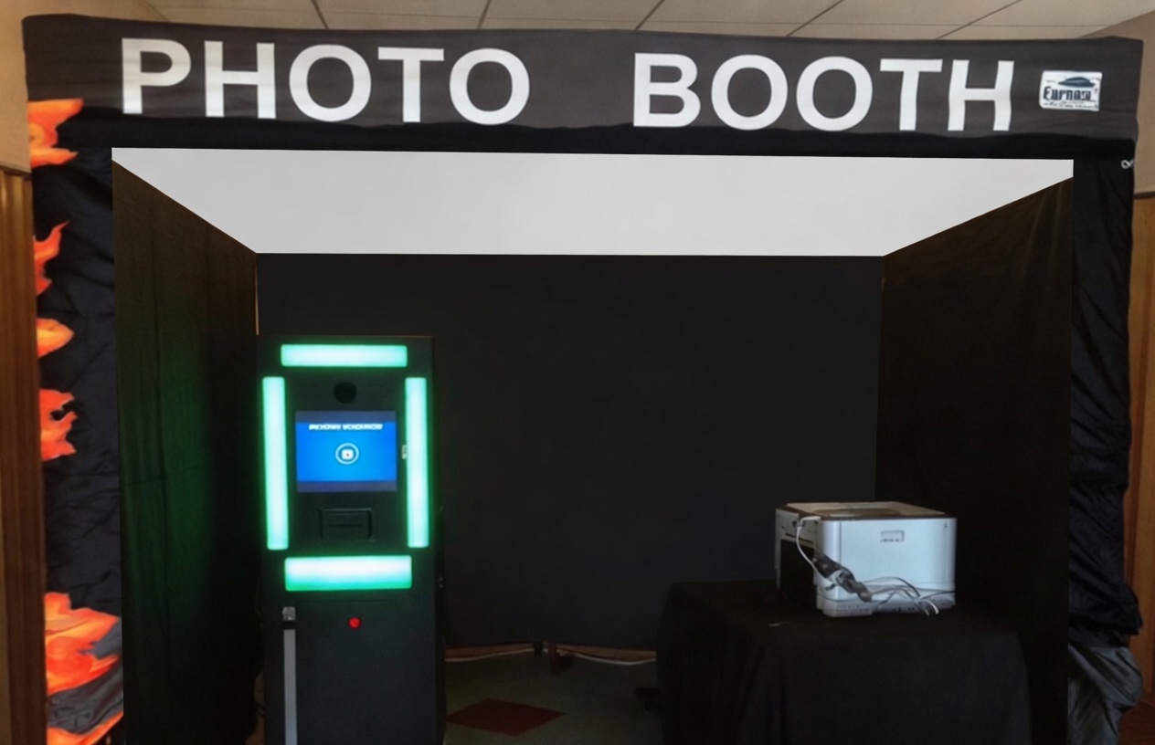 Large tent photo booth rental East Coast