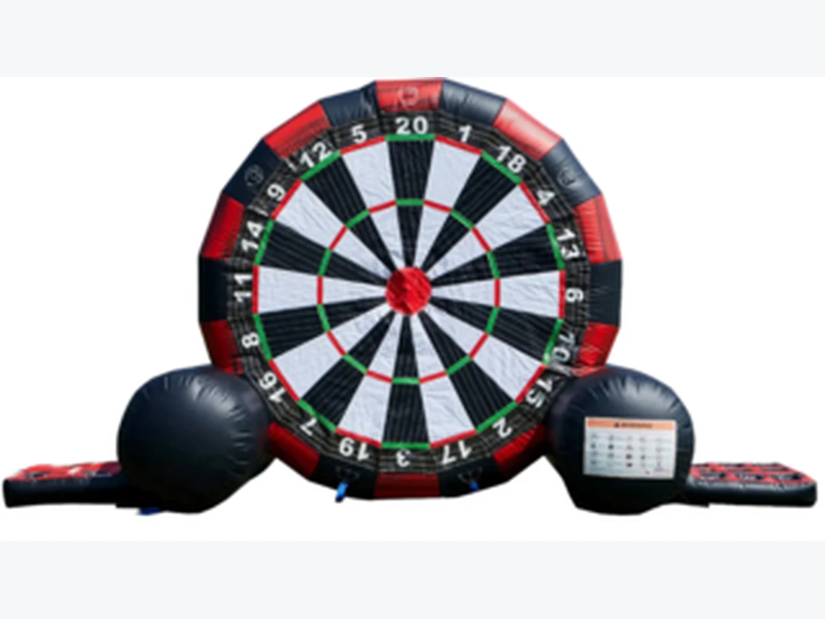 10' Multi Use Soccer Dart | Baseball | Tick Tack Toe interactive game rentals option for Orlando, FL