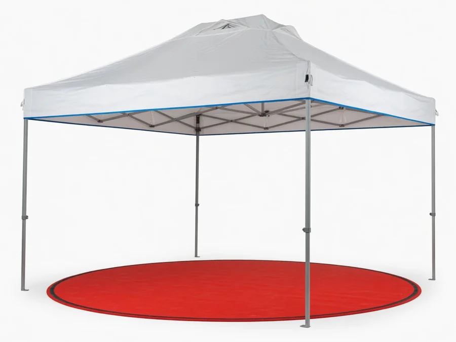 10x10 Blue Easy-Up Canopy tent rentals option for Concord, NH