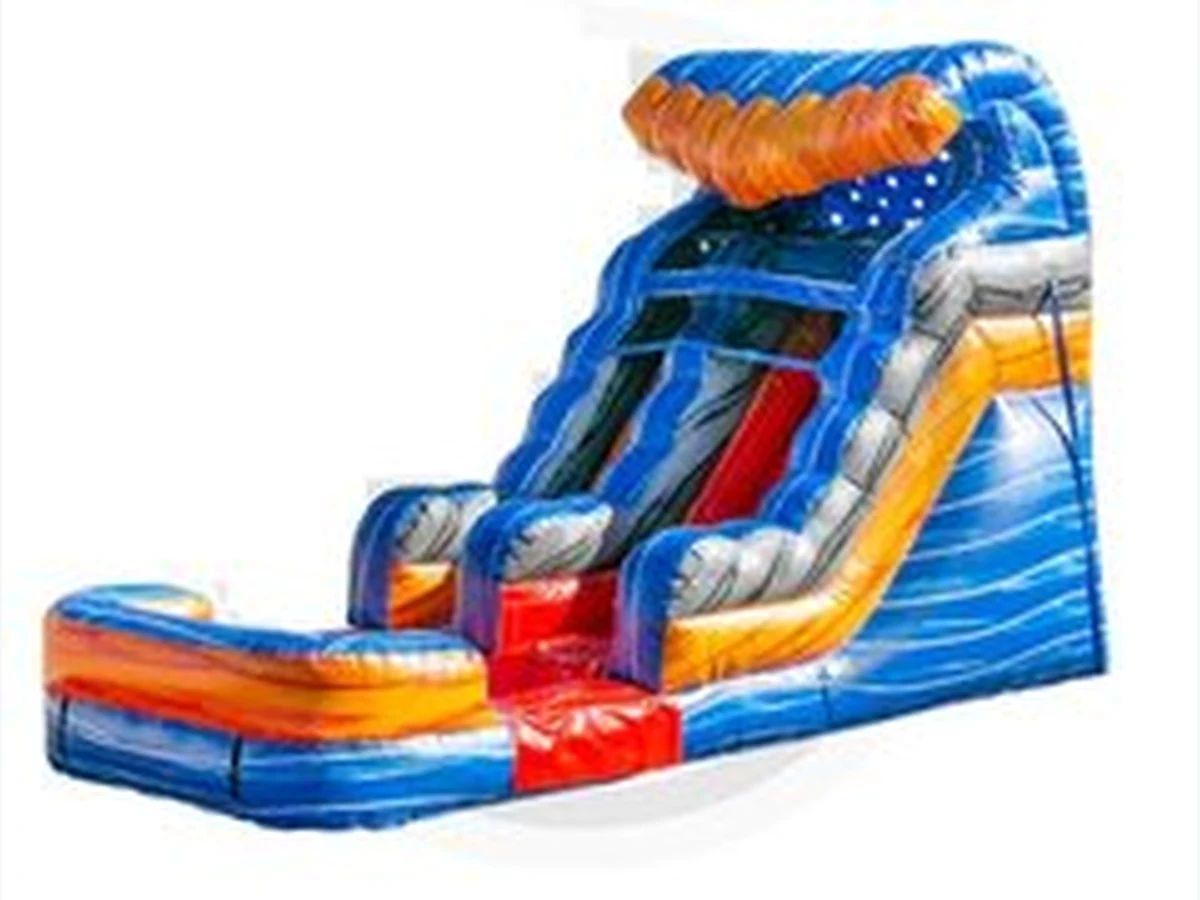 12' Bahama Blast Waterslide water slide rentals option for Hampton, VA