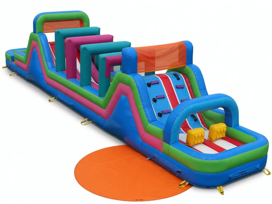120ft Obstacle Dash obstacle course rentals option for North Providence, RI