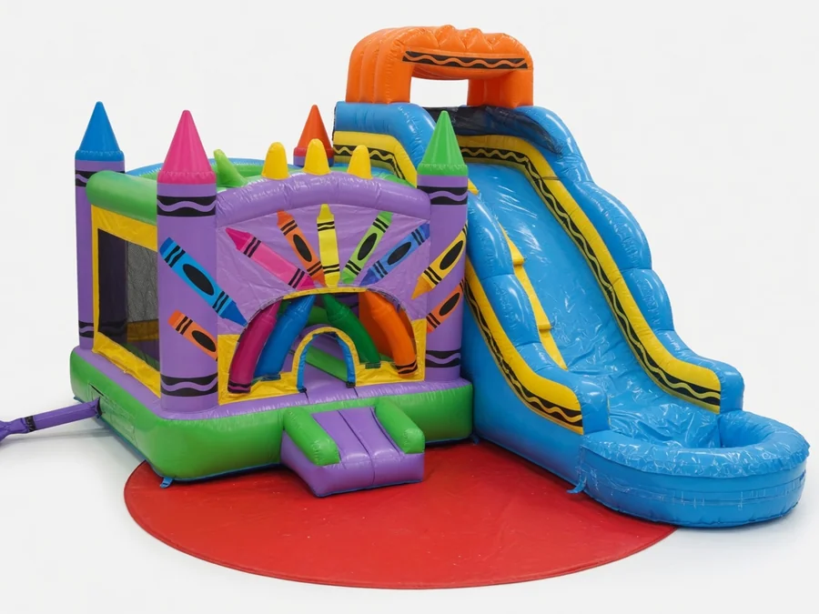 14ft Red White and Blue Waterslide water slide rentals option for Westbrook, ME