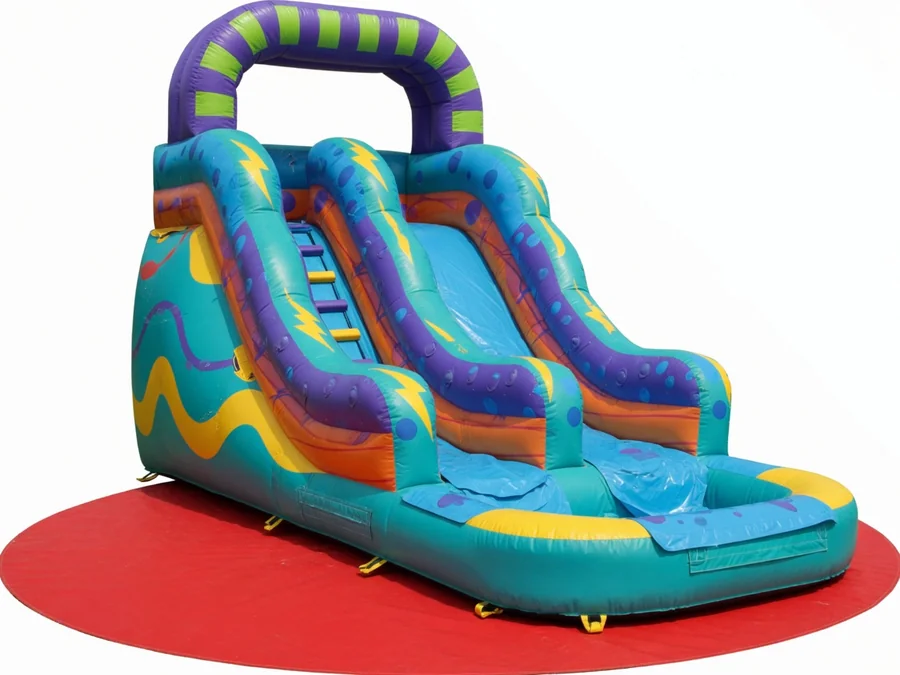 15ft Turbo Water Slide water slide rentals option for Tallahassee, FL