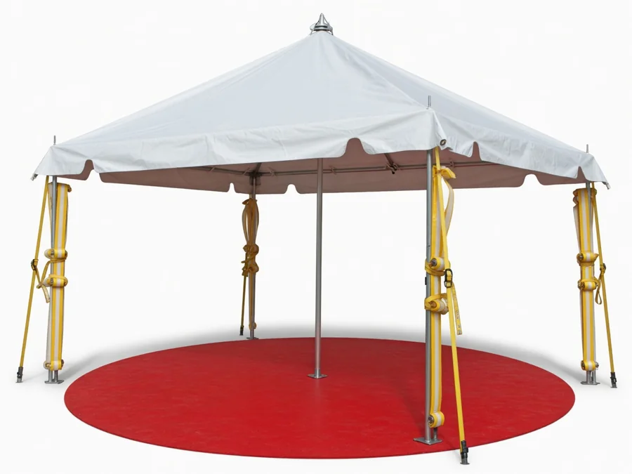 16 X 16 Pole Tent tent rentals option for Wilmington, NC