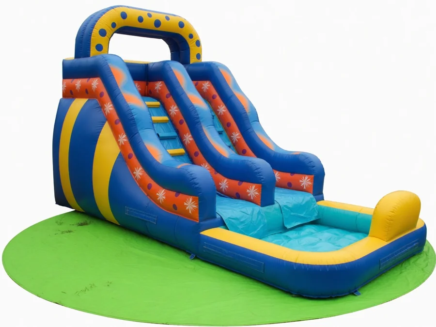 17' Double Water Slide water slide rentals option for Dover, NH