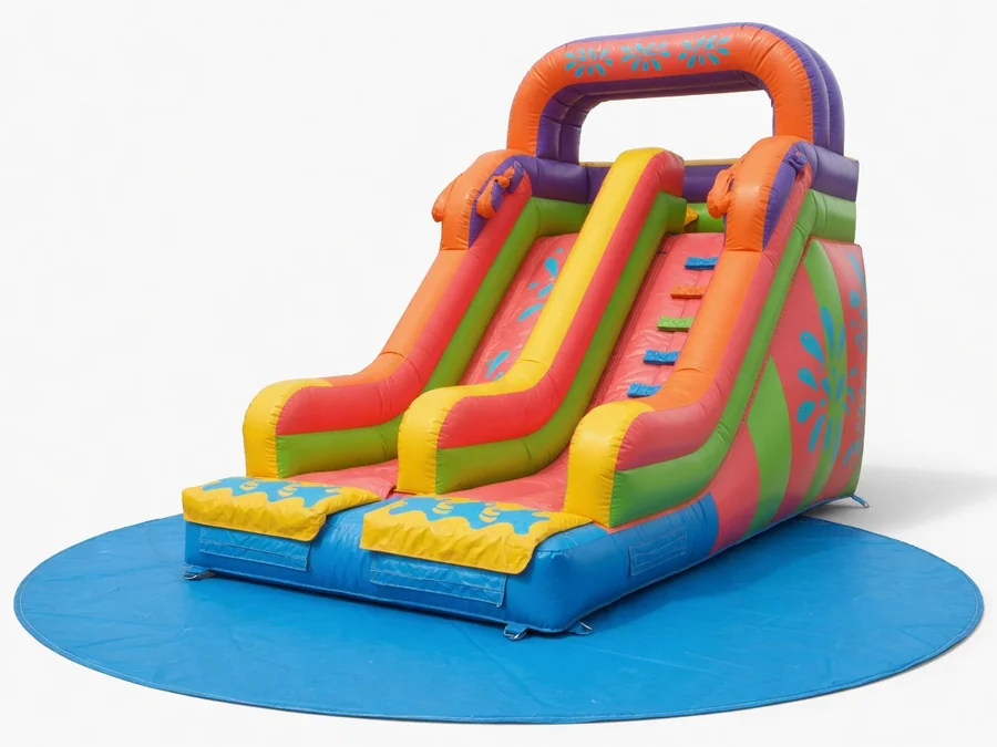 18 FT Dual Lane Inflatable Water Slide water slide rentals rental option in Meriden, CT