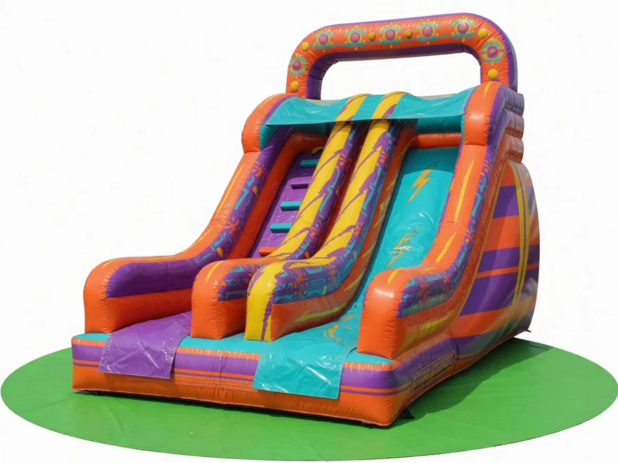 18 Retro Double Water Slide water slide rentals option for Keene, NH