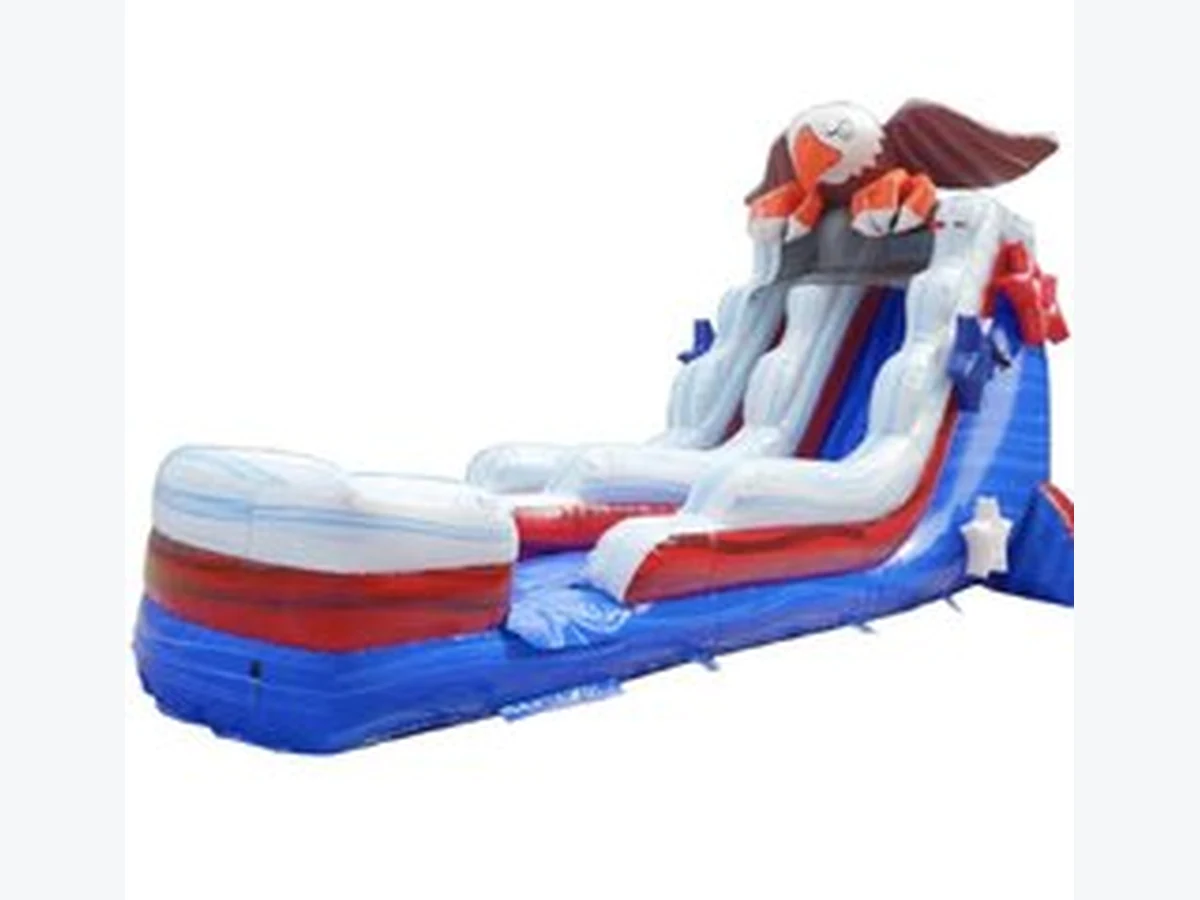 18ft Screaming Eagle Waterslide water slide rentals option for Waterbury, CT