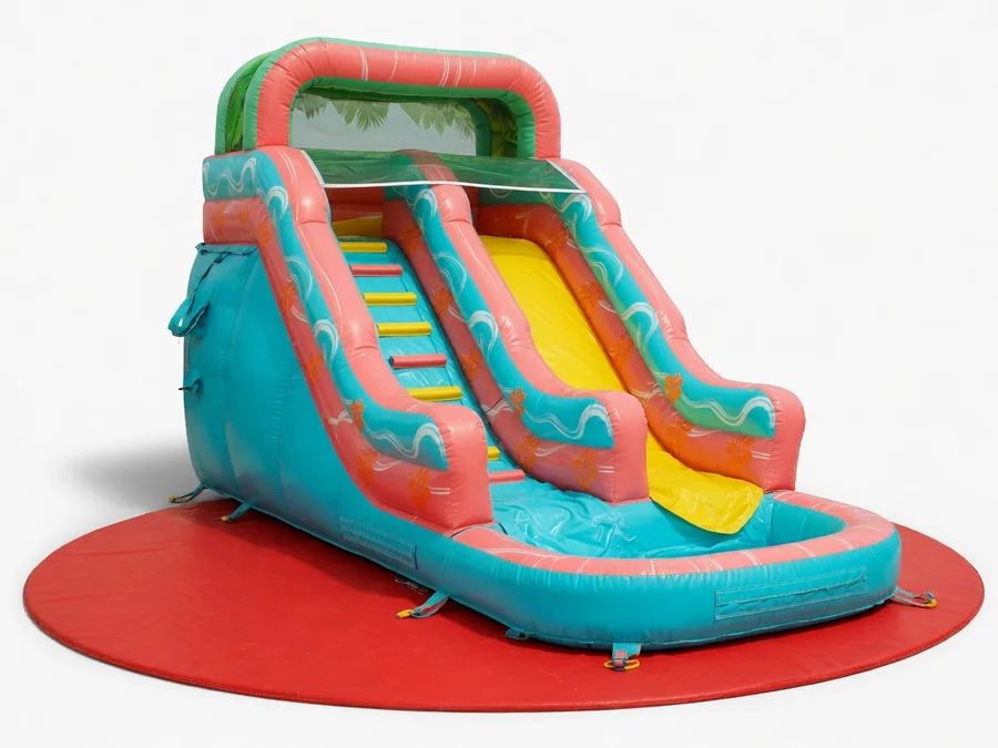18ft Tropical Breeze Waterslide water slide rentals rental option in Westbrook, ME