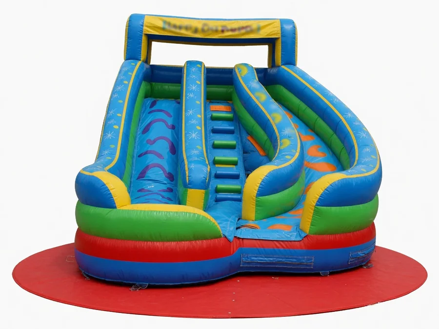 19 Double Lane Curved Water Slide water slide rentals rental option in Keene, NH